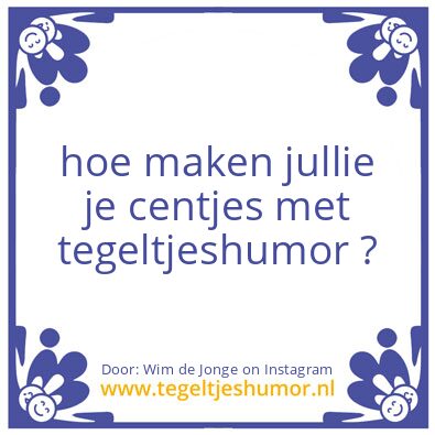 Tegeltje: actingunpredictably in traffic