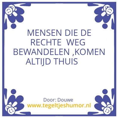 Tegeltje: DE DENKER