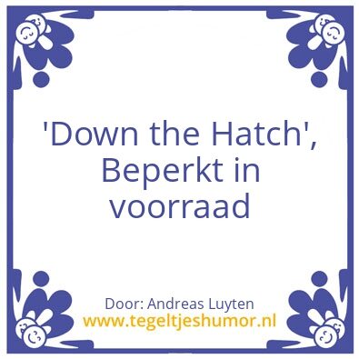 Tegeltje: CafÃ© idee