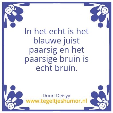 Tegeltje: .