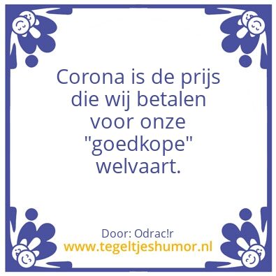 Tegeltje: Goedkoop is duurkoop