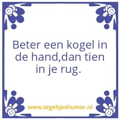 Tegeltje: Geluk
