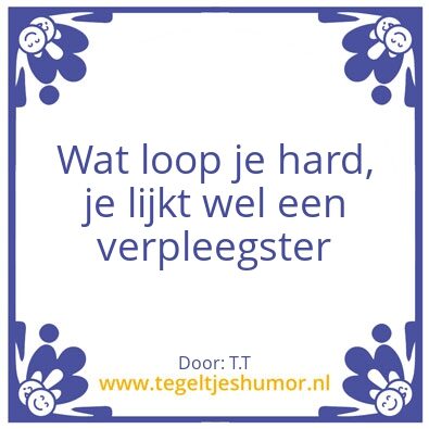 Tegeltje: ZORG