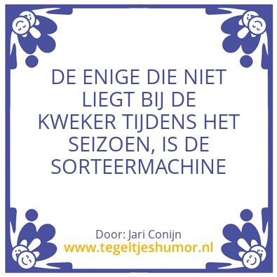 Tegeltje: Tegeltje