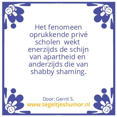 Tegeltje: Ik ben Gerrit.