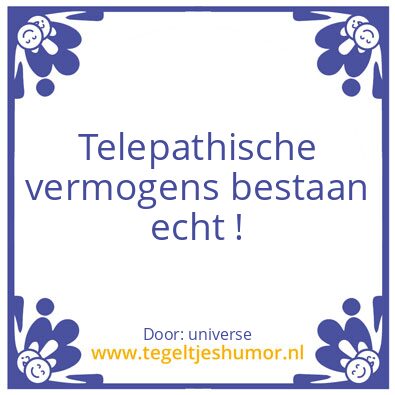 Tegeltje: Universe
