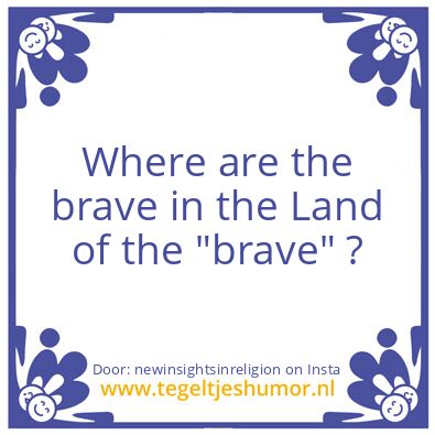 Tegeltje: The US as a democracy ?