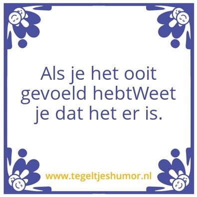 Tegeltje: Liefde