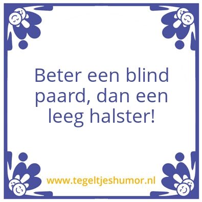 Tegeltje: pensionada