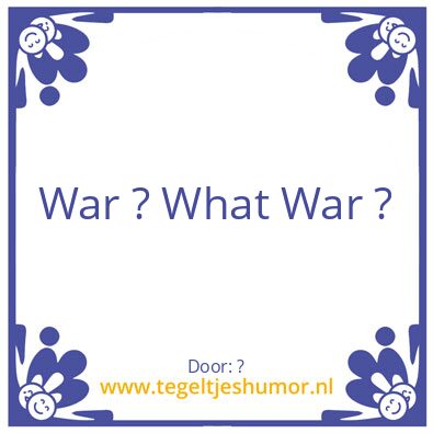 Tegeltje: ?