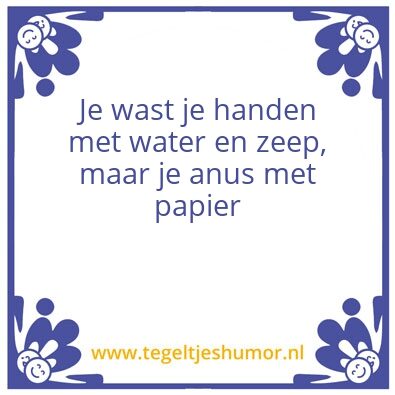 Tegeltje: Koen’s wijsheden
