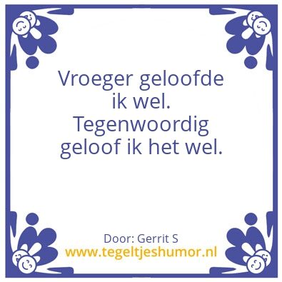 Tegeltje: Ik ben Gerrit