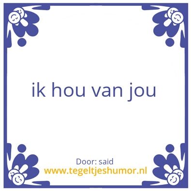 Tegeltje: Anita
