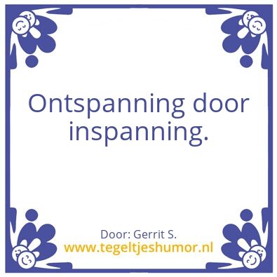 Tegeltje: Ik ben Gerrit.