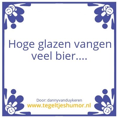 Tegeltje: Tegel
