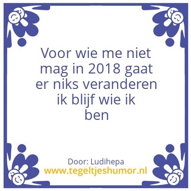 Tegeltje: spreuk