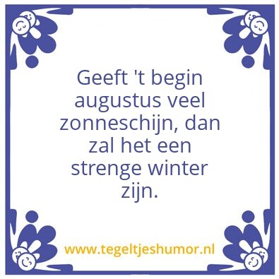 Tegeltje: Augustus