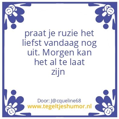 Tegeltje: sprookje
