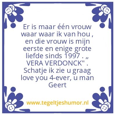 Tegeltje: Liefde tegel