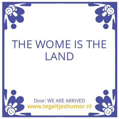 Tegeltje: AL IS WELL