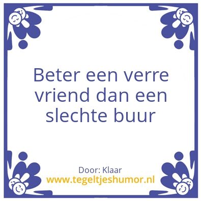 Tegeltje: Spreukklaar
