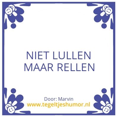 Tegeltje: Boot lot