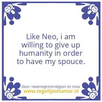 Tegeltje: The Hardest Truth.