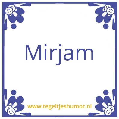 Tegeltje: Tegel