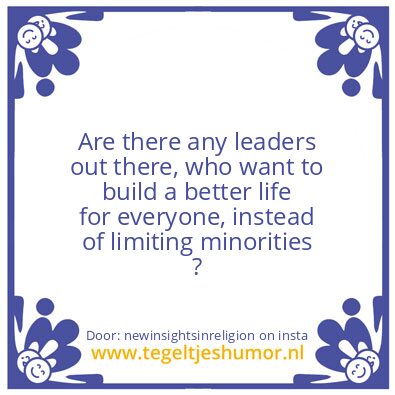 Tegeltje: Leaders ?