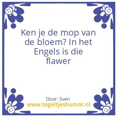 Tegeltje: Sven