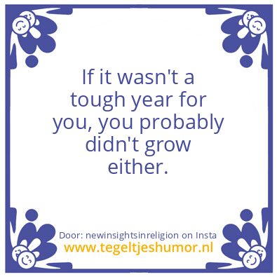 Tegeltje: Have you ever noticed ?