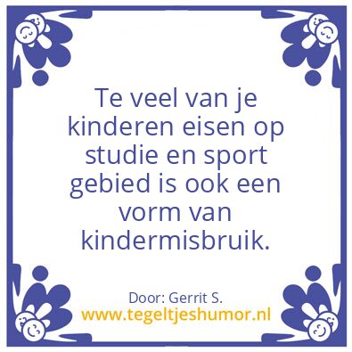 Tegeltje: Ik ben Gerrit.