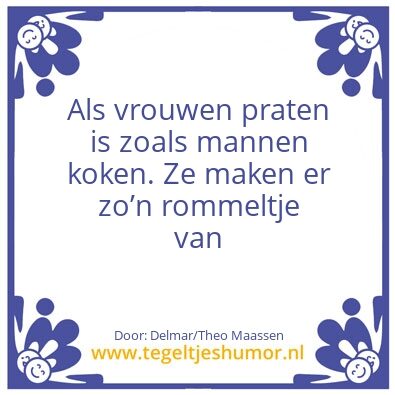 Tegeltje: Rommeltje