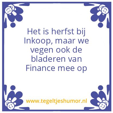 Tegeltje: Herfst
