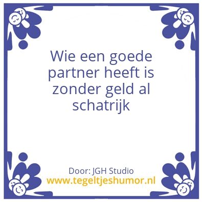 Tegeltje: Partner