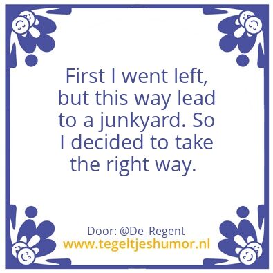 Tegeltje: Ex-lefty