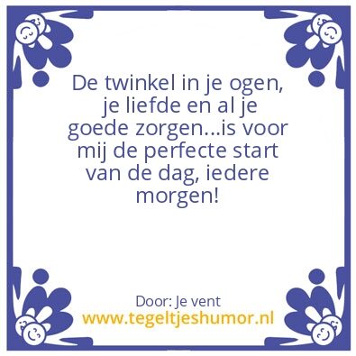 Tegeltje: Vero