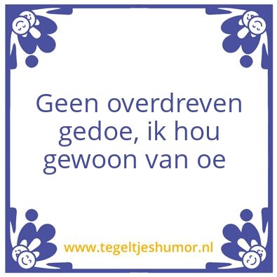 Tegeltje: petra