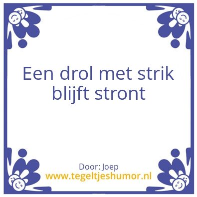 Tegeltje: Wijsheid