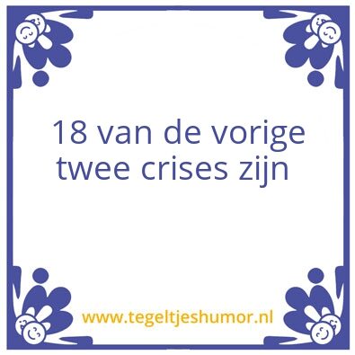 Tegeltje: –