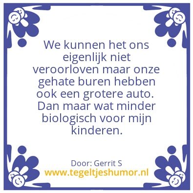 Tegeltje: Ik ben Gerrit