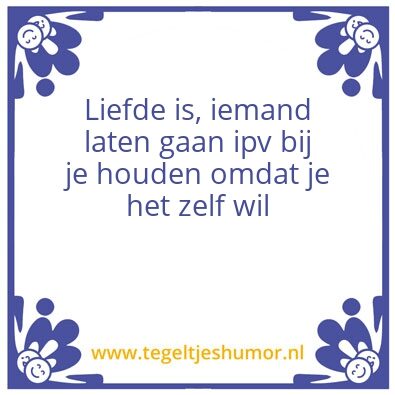 Tegeltje: Tine