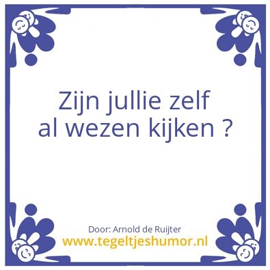 Tegeltje: Probleem doorschuiven