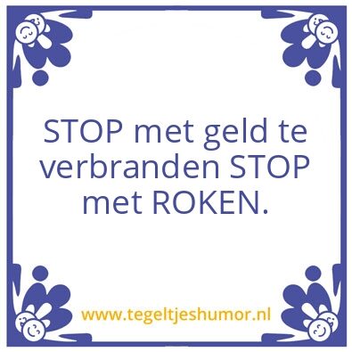 Tegeltje: rokers