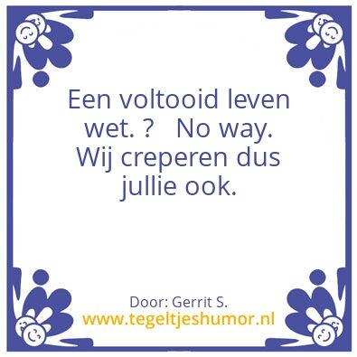 Tegeltje: Ik ben Gerrit.