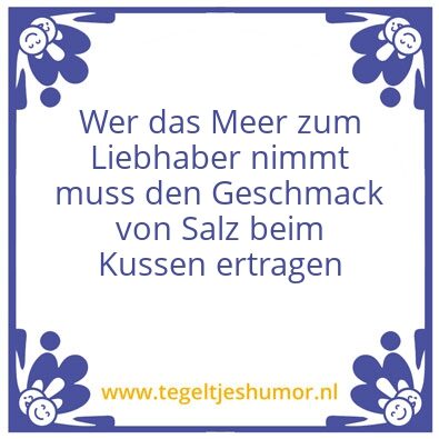 Tegeltje: Meer