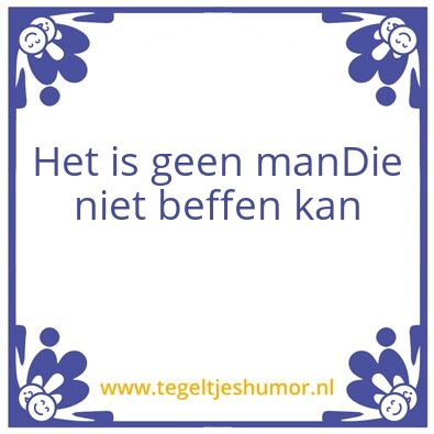 Tegeltje: Delta wijsheid