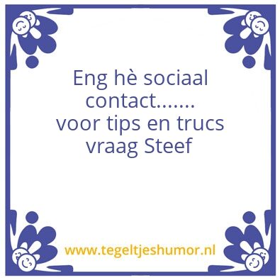 Tegeltje: dood eng