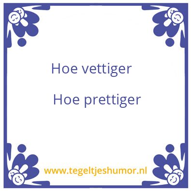 Tegeltje: Frituur