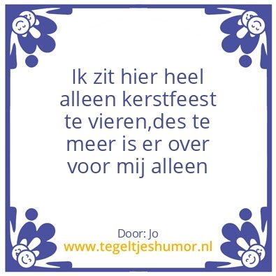 Tegeltje: Kerstfeest